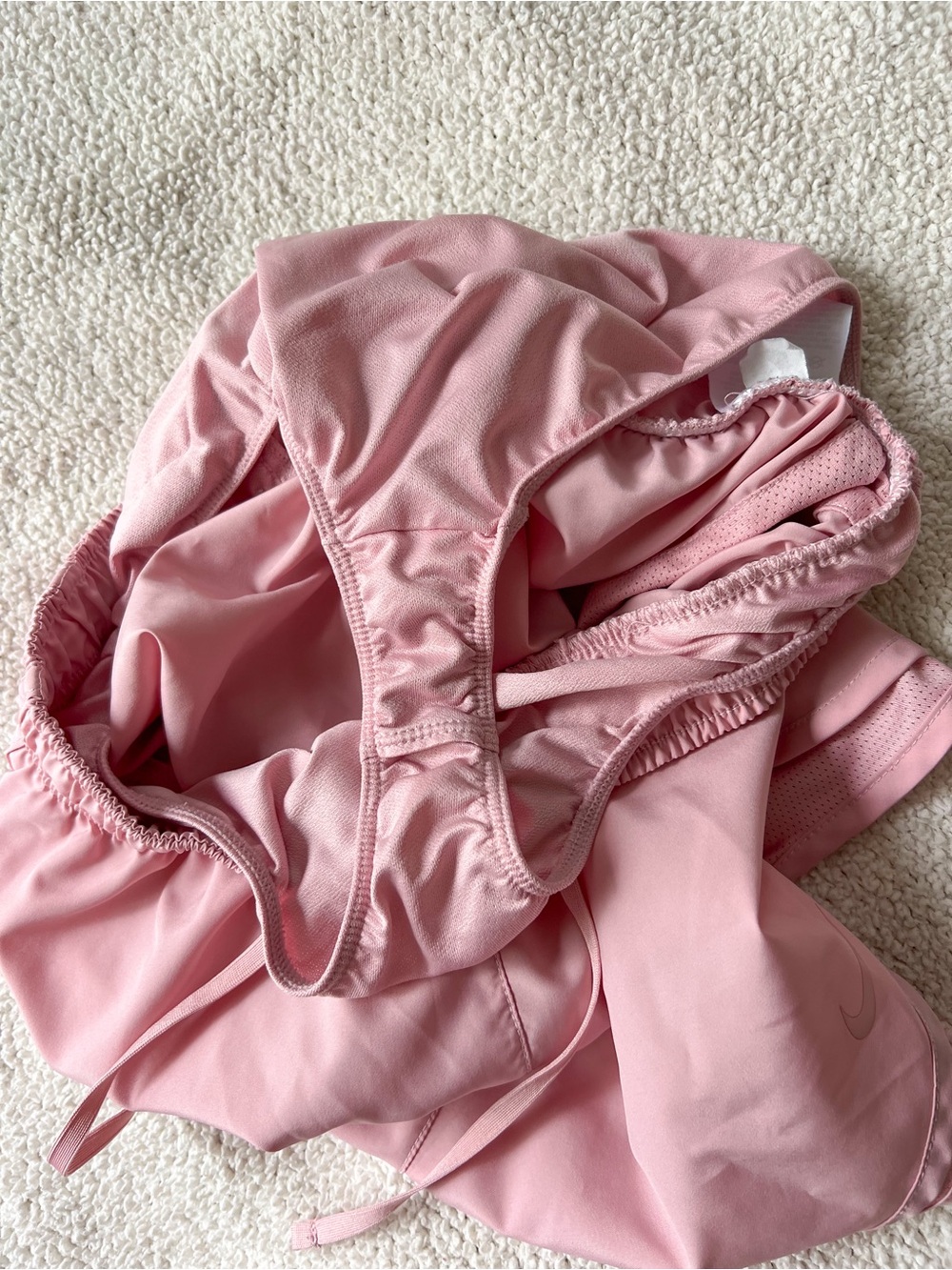 (nike) bubblegum pink dri-fit women’s activewear shorts size medium - Picture 5 of 5